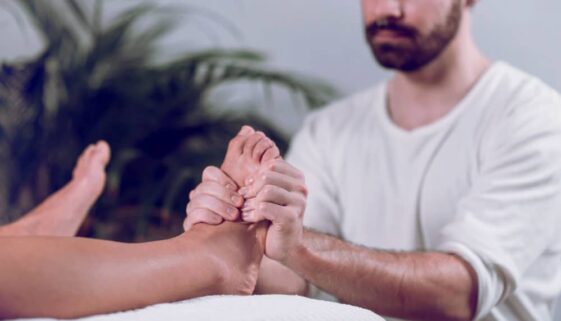Fussmassage
