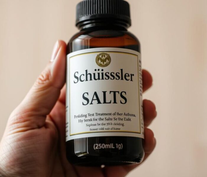 Asthma, Schüßler Salze