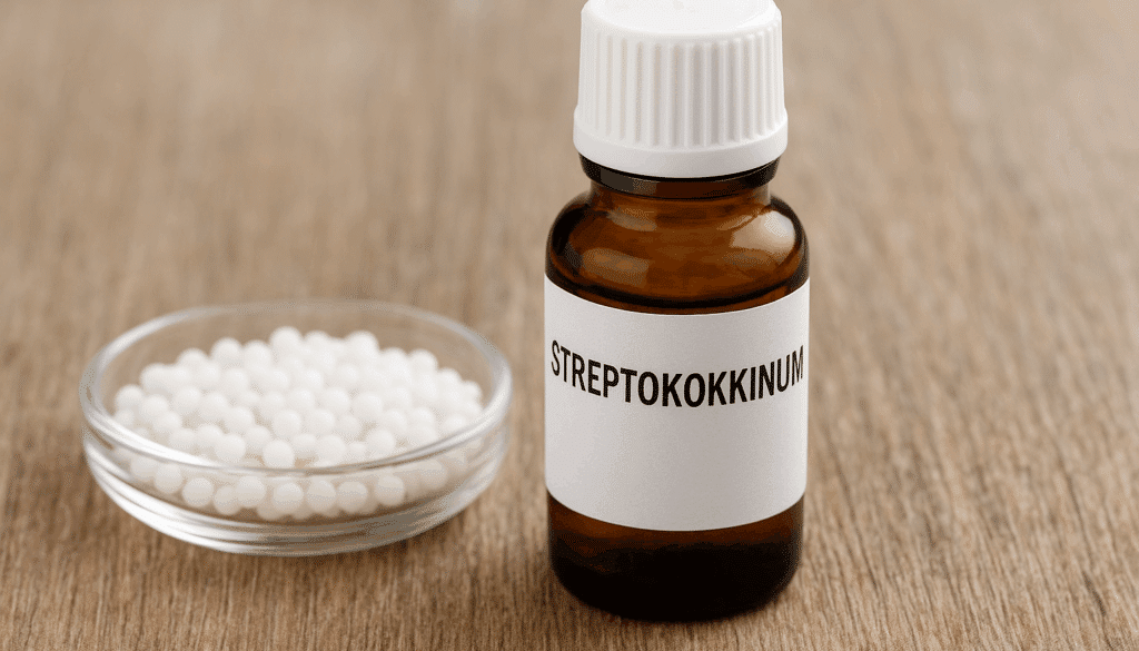 Fläschchen mit Globuli