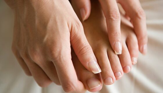 Schöne Füße ohne Nagelpilz