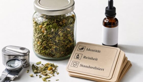 Die Qualität bei pflanzlichen Gesundheitsprodukten ist entscheidend