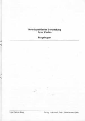 Homöopathische Behandlung Ihres Kindes