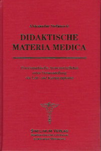 Didaktische Materia Medica – Homöopathische Arzneimittel, Band 1