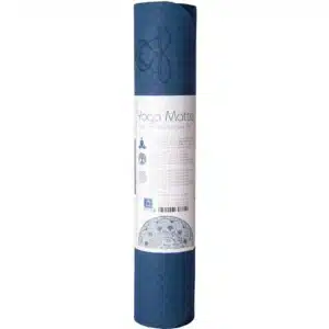 Yogamatte TPE ecofriendly - dunkelblau/hellblau
