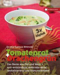 Tomatenrot + Drachengrün: 3x täglich
