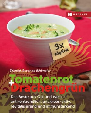 Tomatenrot + Drachengrün: 3x täglich